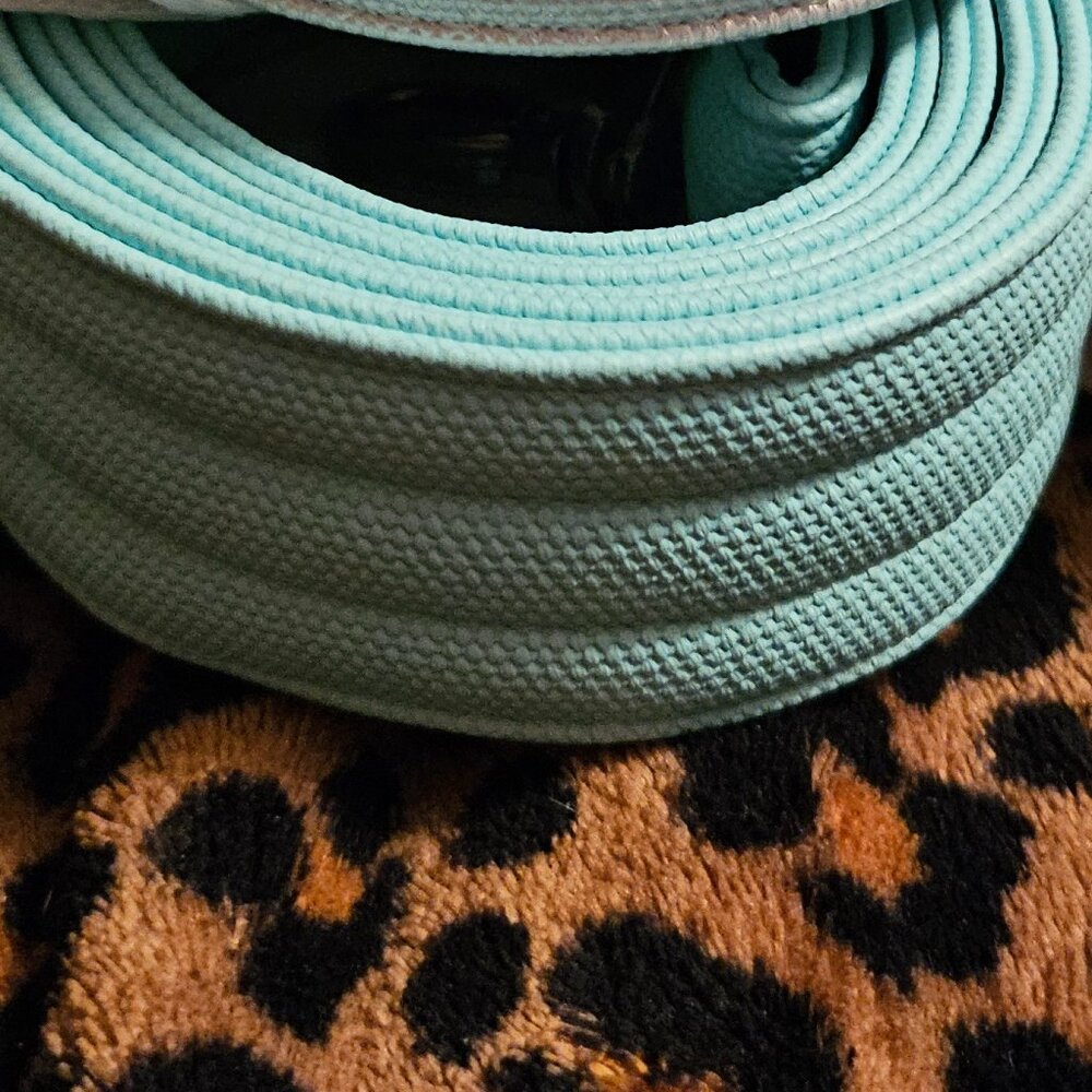 Lug 1.5" Matte Luxe Strap Aquamarine Blue